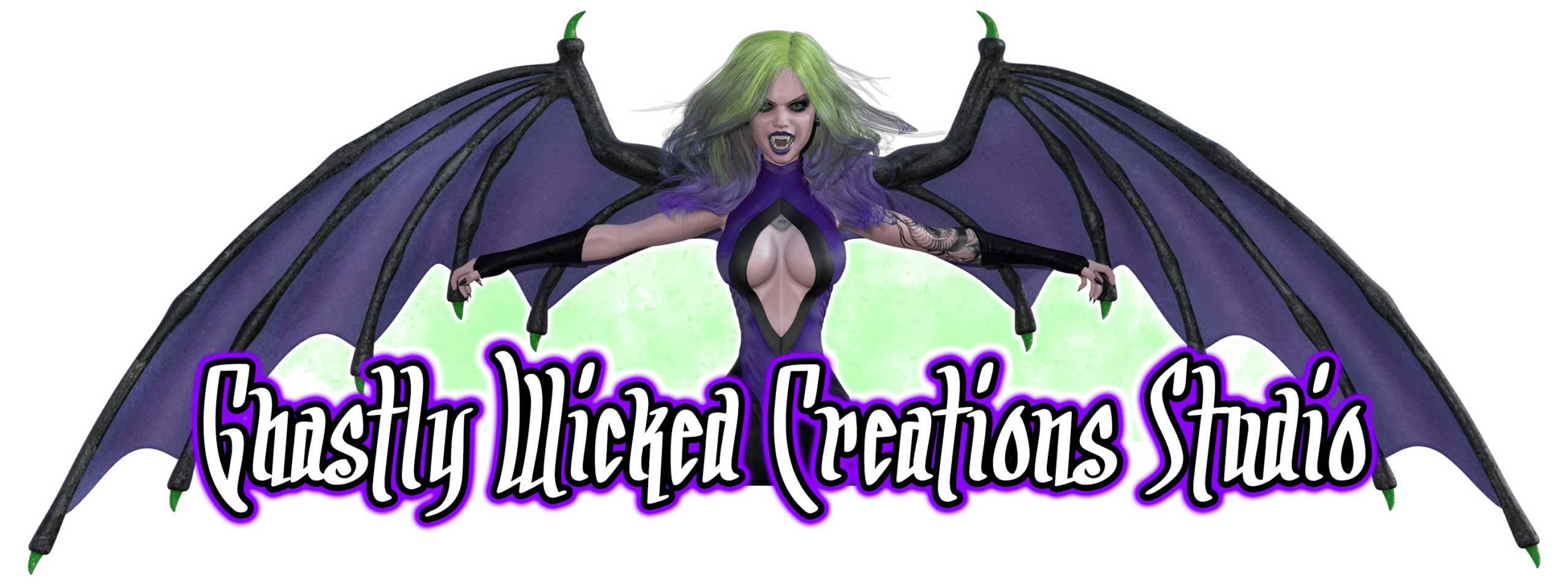 Ghastly Wicked Creations Studio Banner