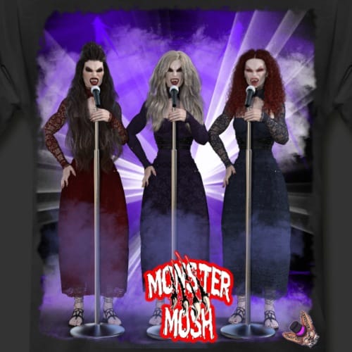 NEW UPDATED Monster Mosh: Dracula's Brides as Backup Singers
