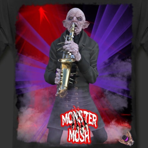 NEW UPDATED Monster Mosh: Nosferatu on Saxophone