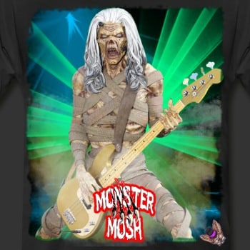 NEW UPDATED Monster Mosh: The Mummy On Bass Guitar