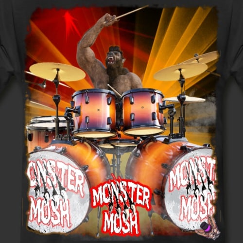 NEW UPDATED Monster Mosh: The Wolfman On Drums